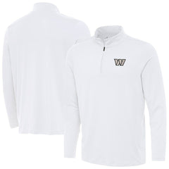 Washington Commanders  Antigua Reprocess Quarter-Zip Top
