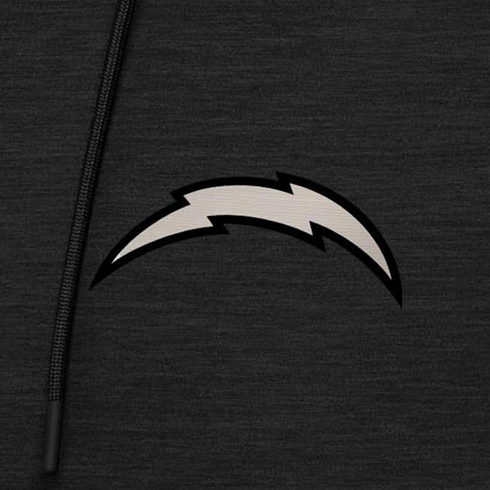 Los Angeles Chargers  Antigua Spikes Raglan Quarter-Zip Hoodie