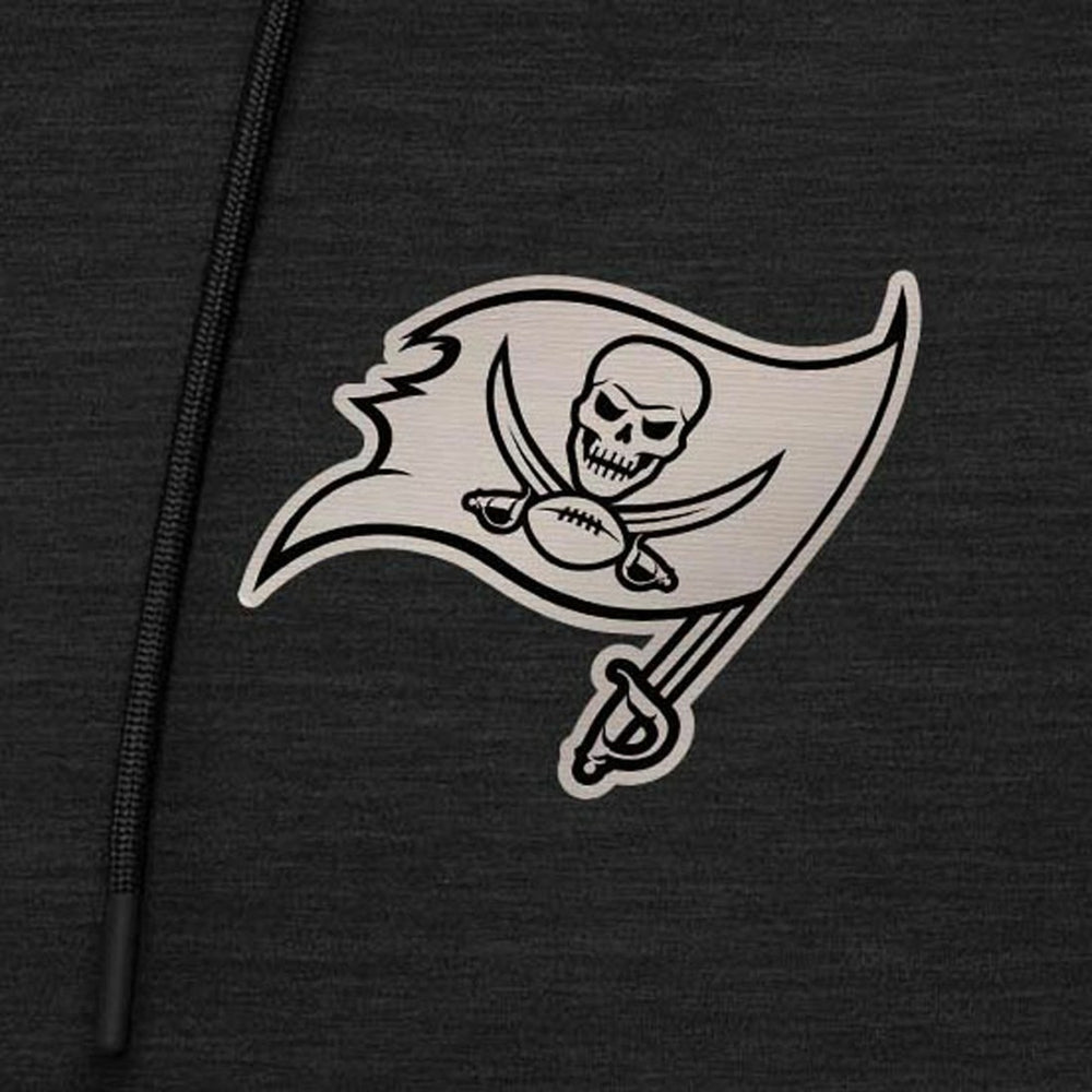 Tampa Bay Buccaneers  Antigua Spikes Raglan Quarter-Zip Hoodie