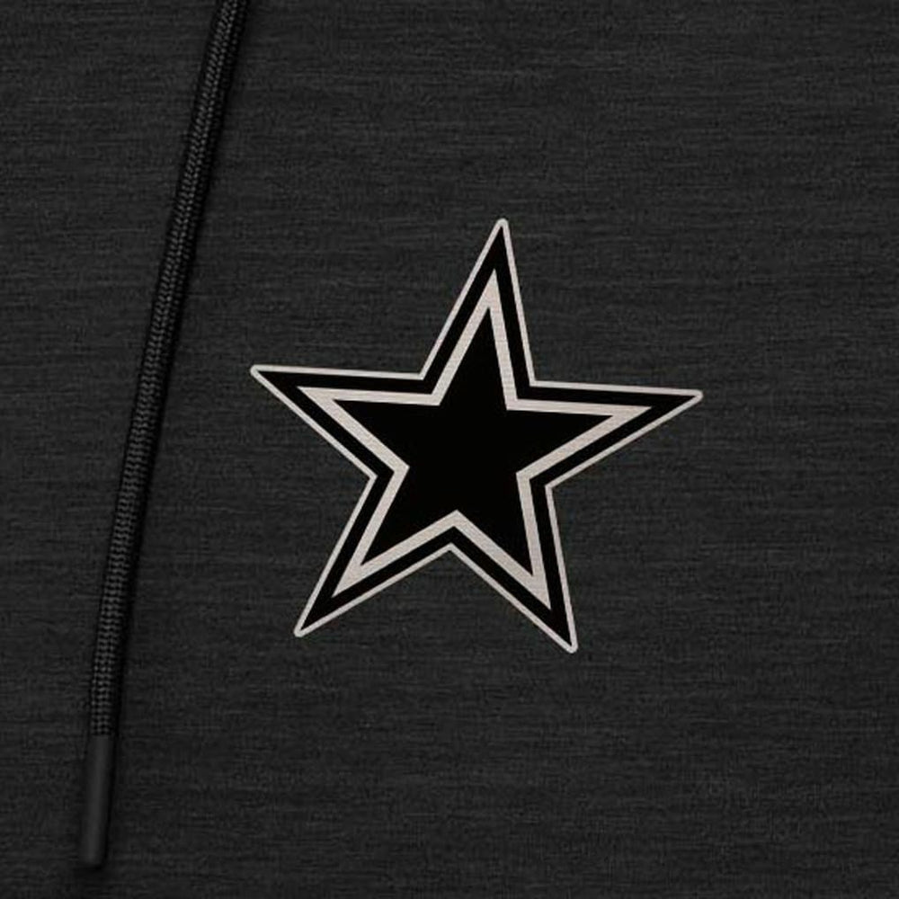 Dallas Cowboys  Antigua Spikes Raglan Quarter-Zip Hoodie