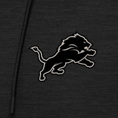Detroit Lions  Antigua Spikes Raglan Quarter-Zip Hoodie