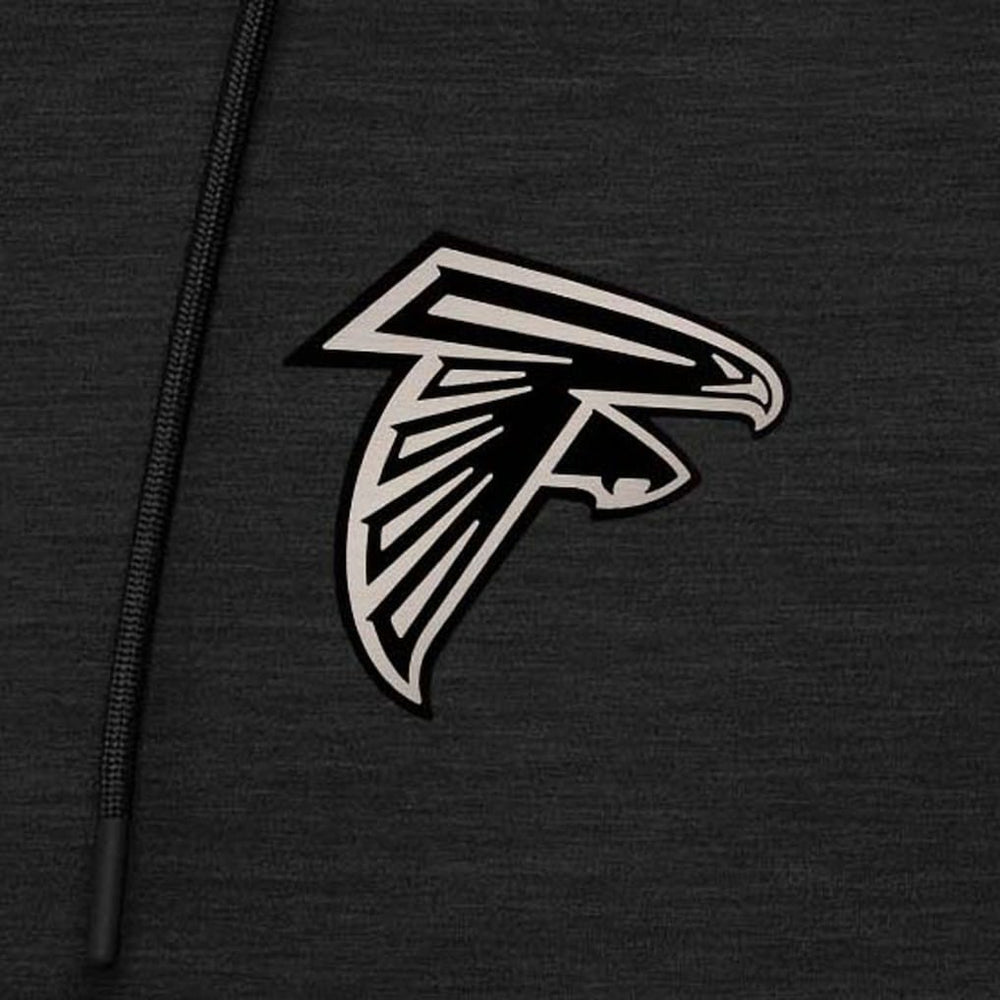 Atlanta Falcons  Antigua Spikes Raglan Quarter-Zip Hoodie