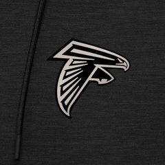 Atlanta Falcons  Antigua Spikes Raglan Quarter-Zip Hoodie