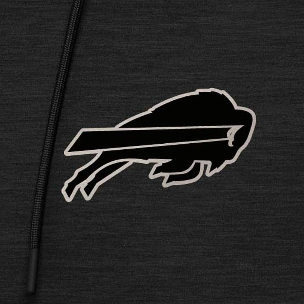 Buffalo Bills  Antigua Spikes Raglan Quarter-Zip Hoodie