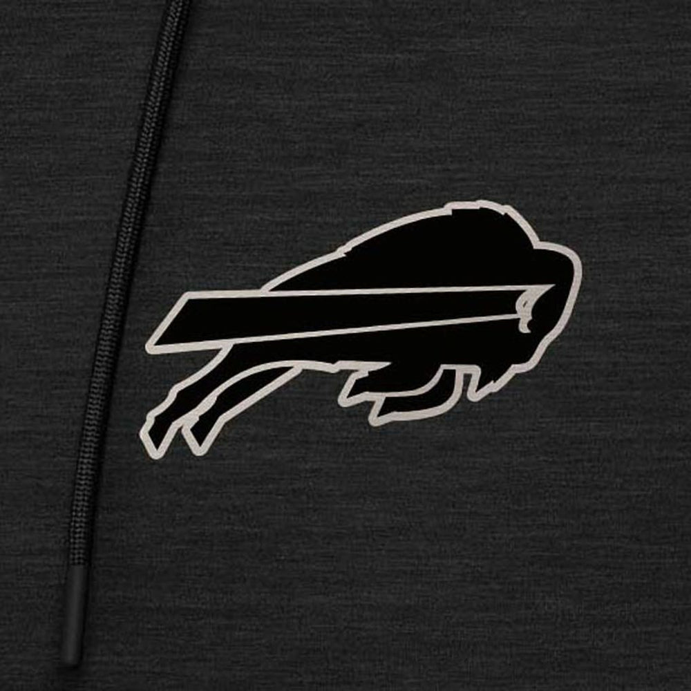Buffalo Bills  Antigua Spikes Raglan Quarter-Zip Hoodie