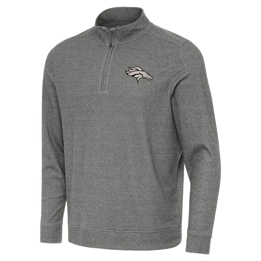 Denver Broncos  Antigua Subtle Quarter-Zip Top