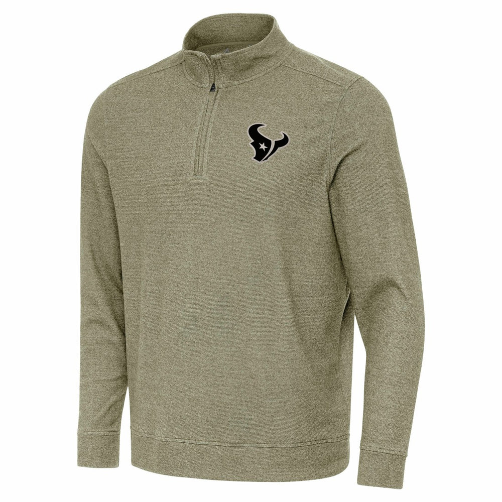 Houston Texans  Antigua Subtle Quarter-Zip Top