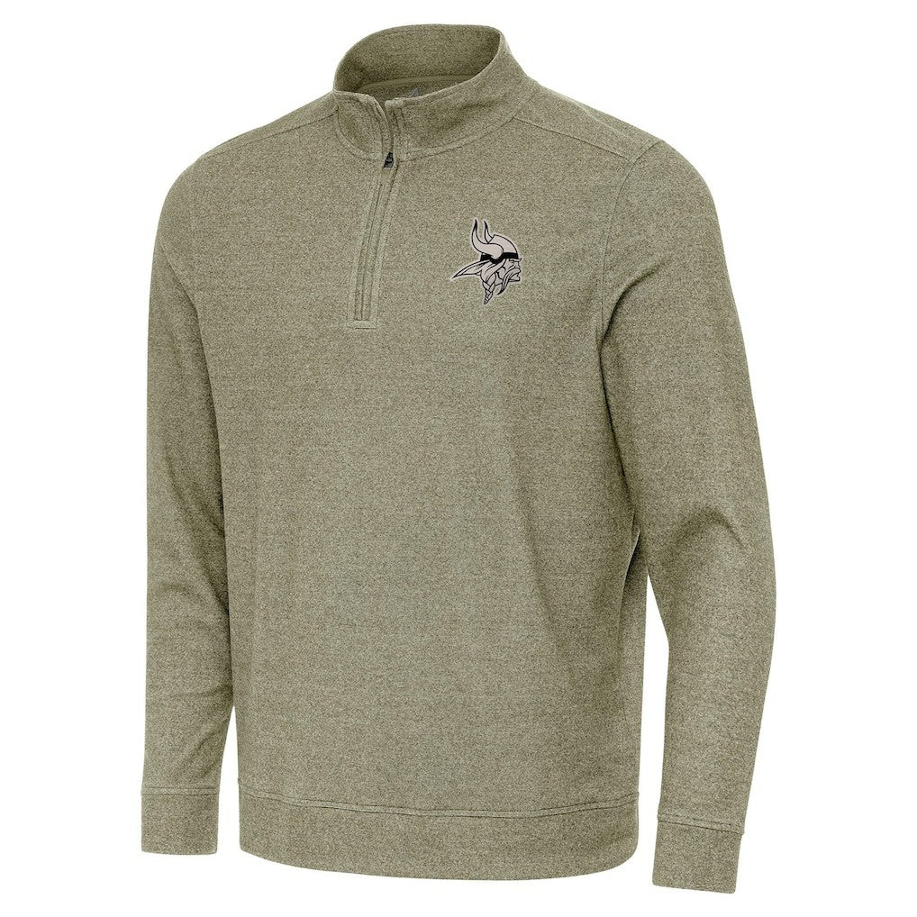 Minnesota Vikings  Antigua Subtle Quarter-Zip Top