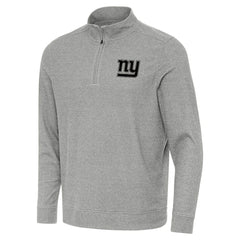 New York Giants  Antigua Subtle Quarter-Zip Top