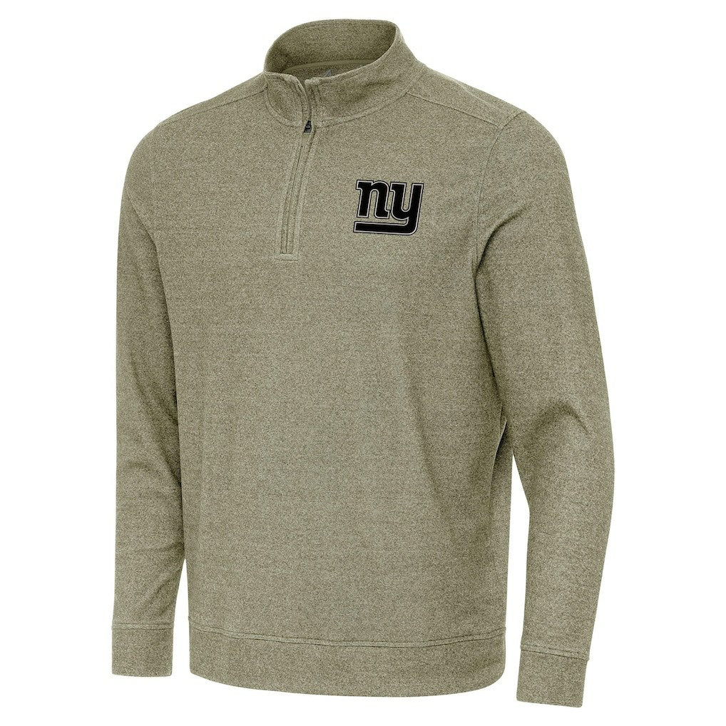 New York Giants  Antigua Subtle Quarter-Zip Top