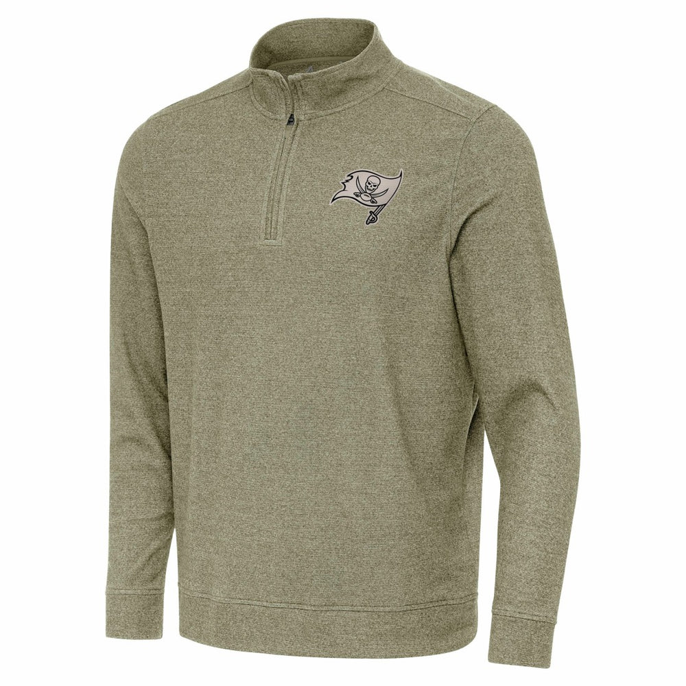 Tampa Bay Buccaneers  Antigua Subtle Quarter-Zip Top