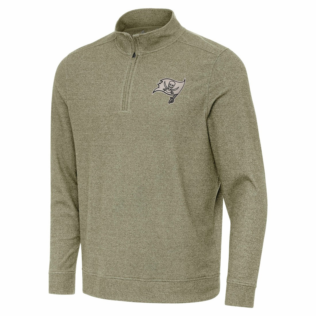 Tampa Bay Buccaneers  Antigua Subtle Quarter-Zip Top