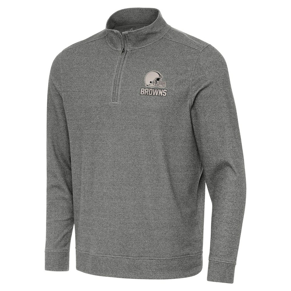 Cleveland Browns  Antigua Subtle Quarter-Zip Top