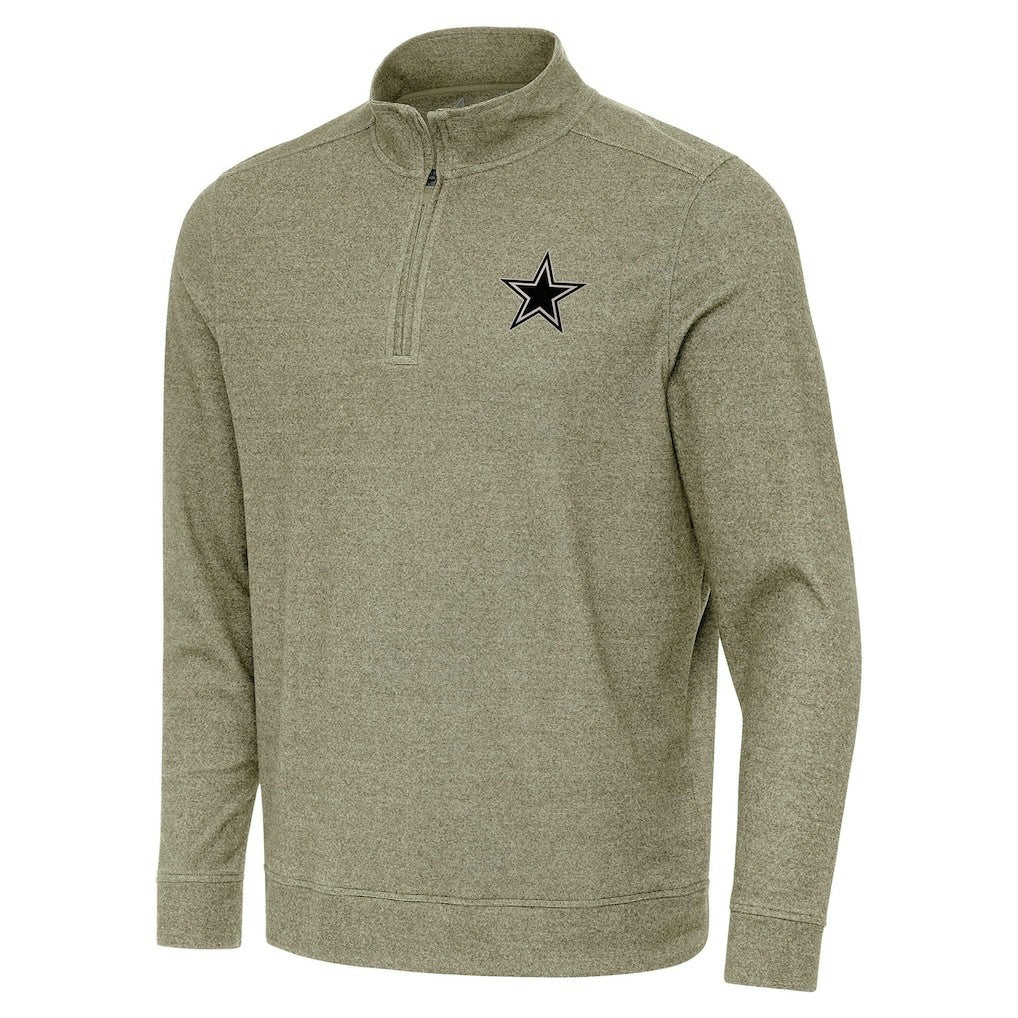 Dallas Cowboys  Antigua Subtle Quarter-Zip Top