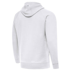 Carolina Panthers  Antigua Brushed Carbon Victory Pullover Hoodie