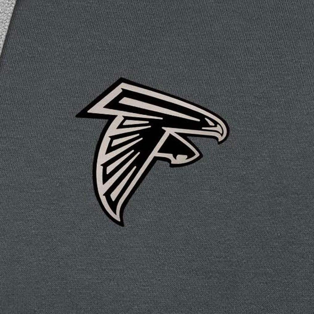 Atlanta Falcons  Antigua Brushed Carbon Victory Pullover Hoodie