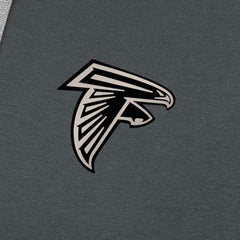 Atlanta Falcons  Antigua Brushed Carbon Victory Pullover Hoodie