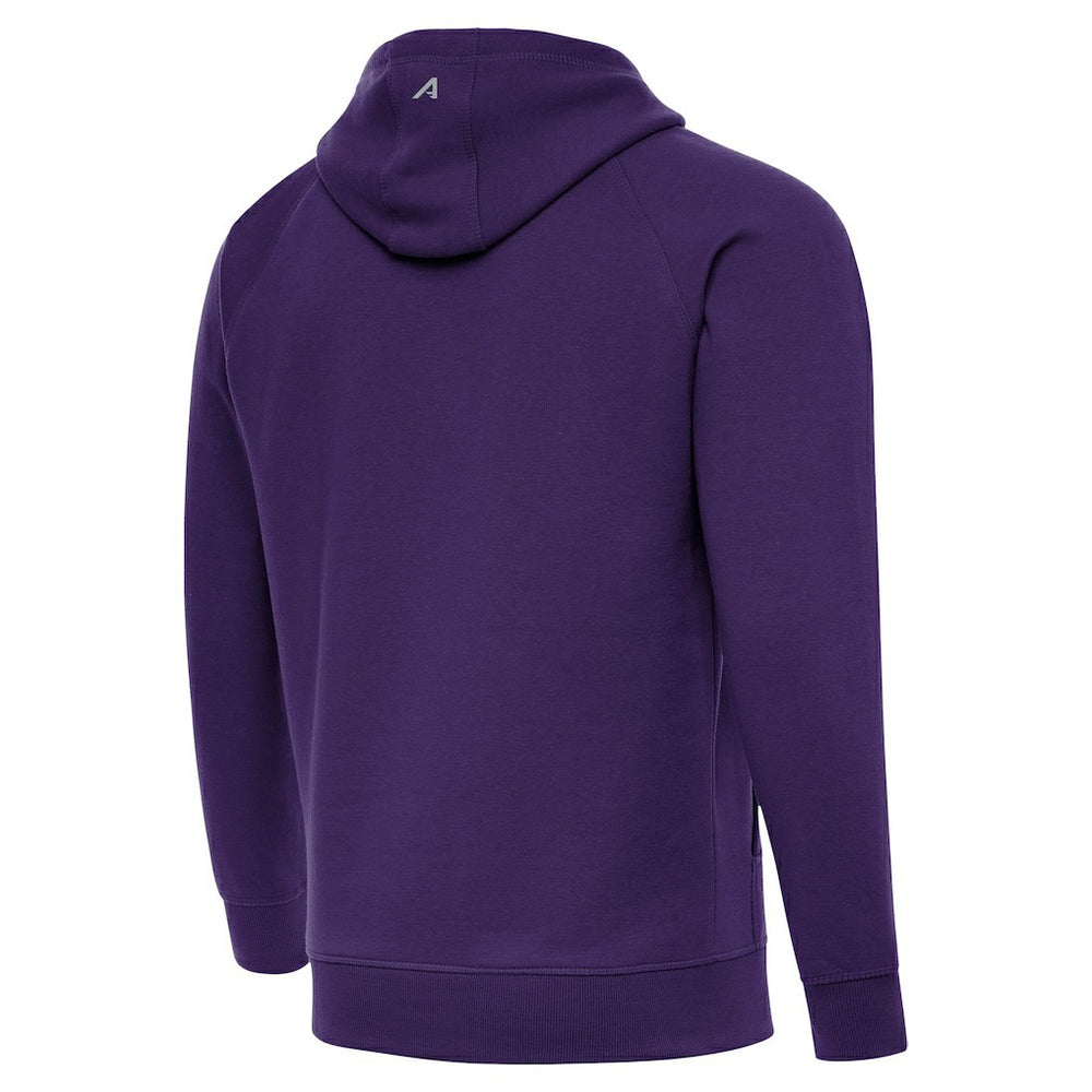 Baltimore Ravens  Antigua Brushed Carbon Victory Pullover Hoodie