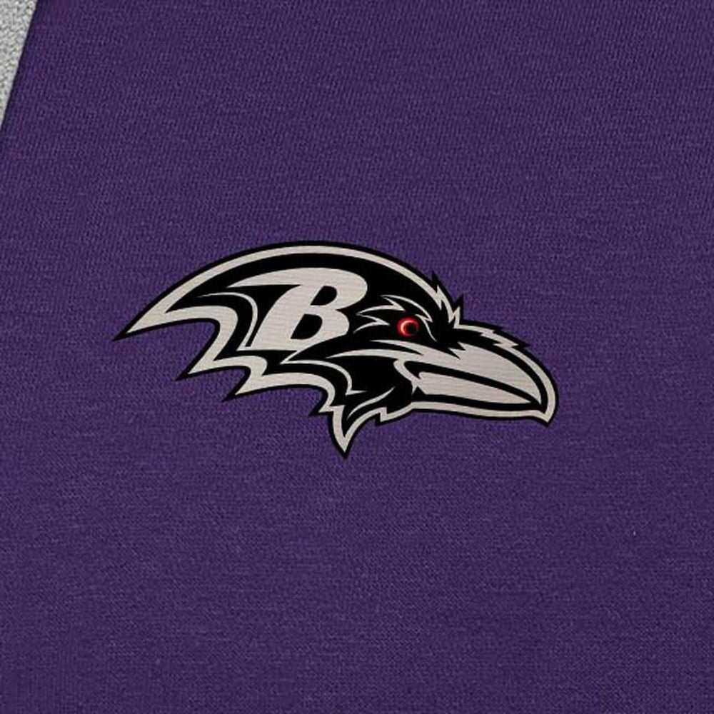 Baltimore Ravens  Antigua Brushed Carbon Victory Pullover Hoodie