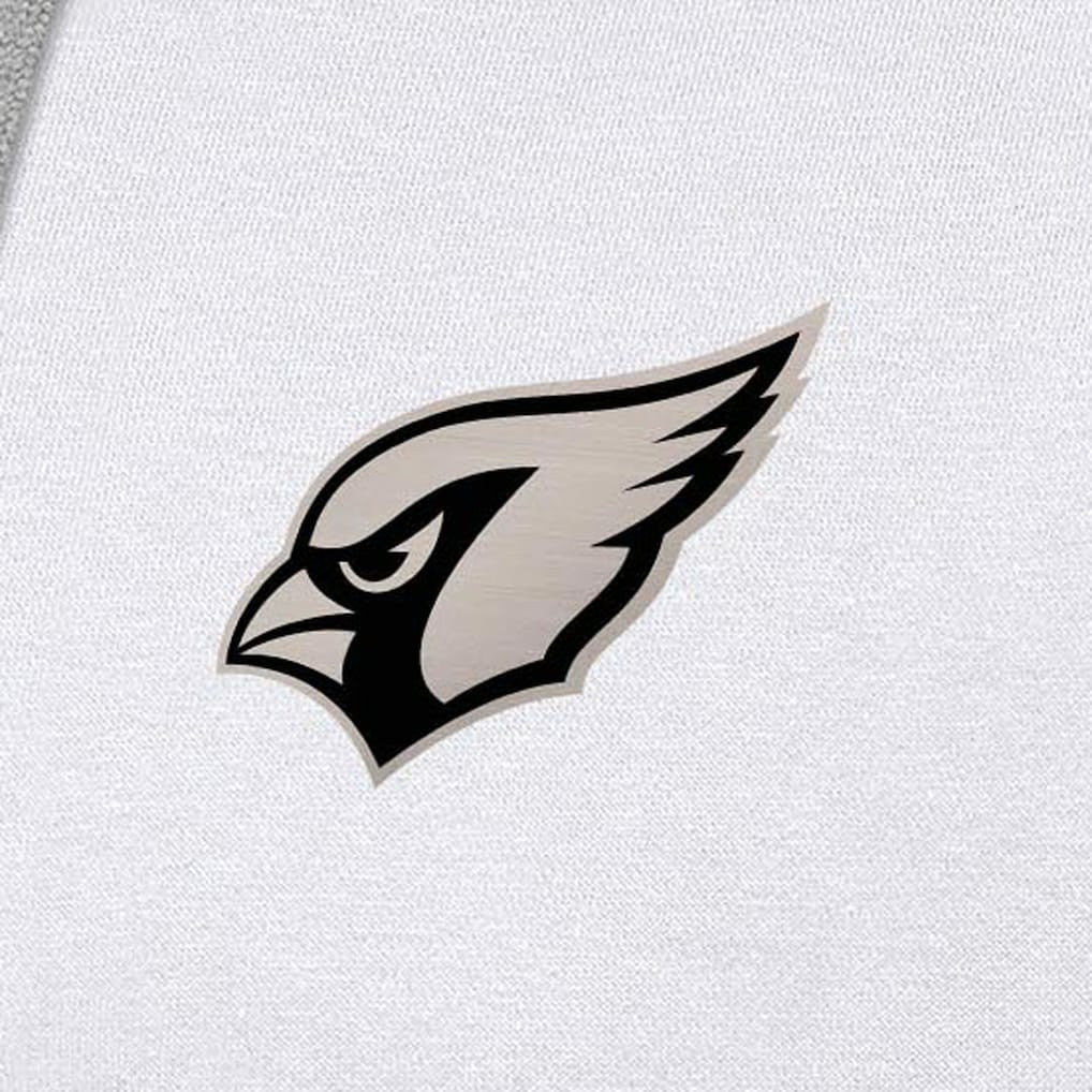 Arizona Cardinals  Antigua Brushed Carbon Victory Pullover Hoodie