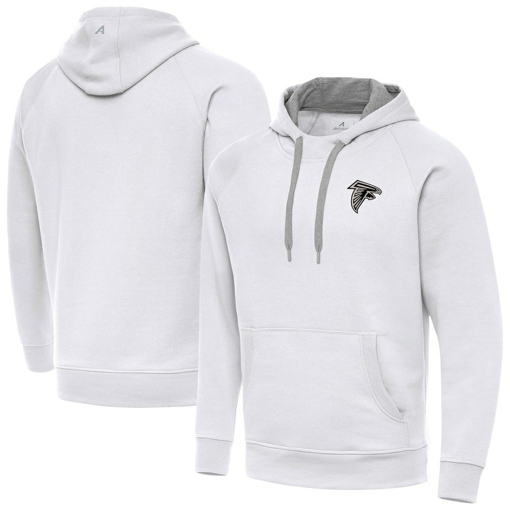 Atlanta Falcons  Antigua Brushed Carbon Victory Pullover Hoodie