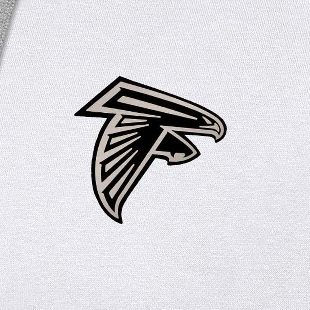 Atlanta Falcons  Antigua Brushed Carbon Victory Pullover Hoodie
