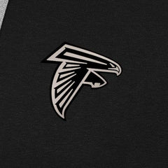 Atlanta Falcons  Antigua Brushed Carbon Victory Pullover Hoodie