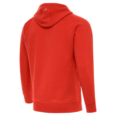 Cleveland Browns  Antigua Brushed Carbon Victory Pullover Hoodie