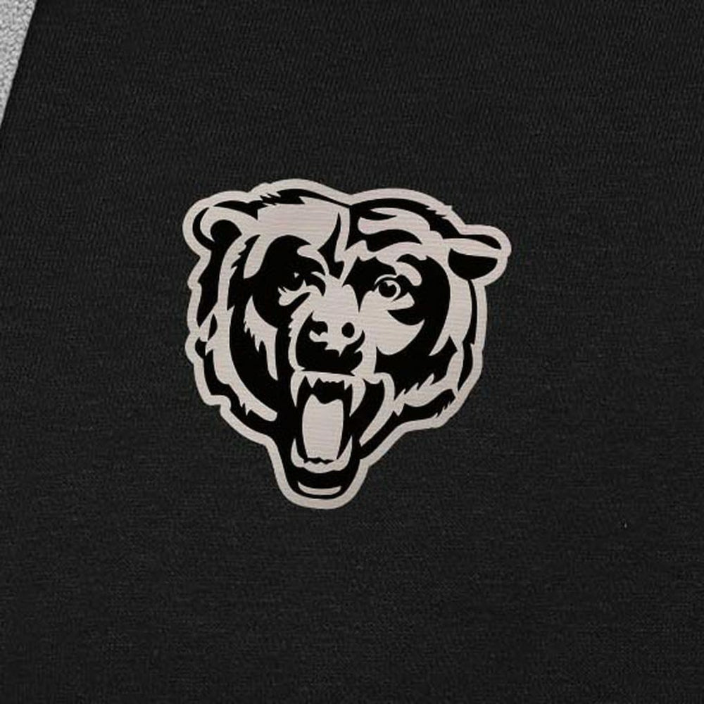 Chicago Bears  Antigua Brushed Carbon Victory Pullover Hoodie