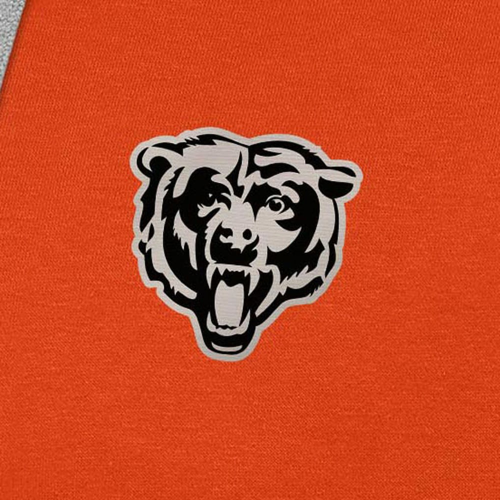 Chicago Bears  Antigua Brushed Carbon Victory Pullover Hoodie