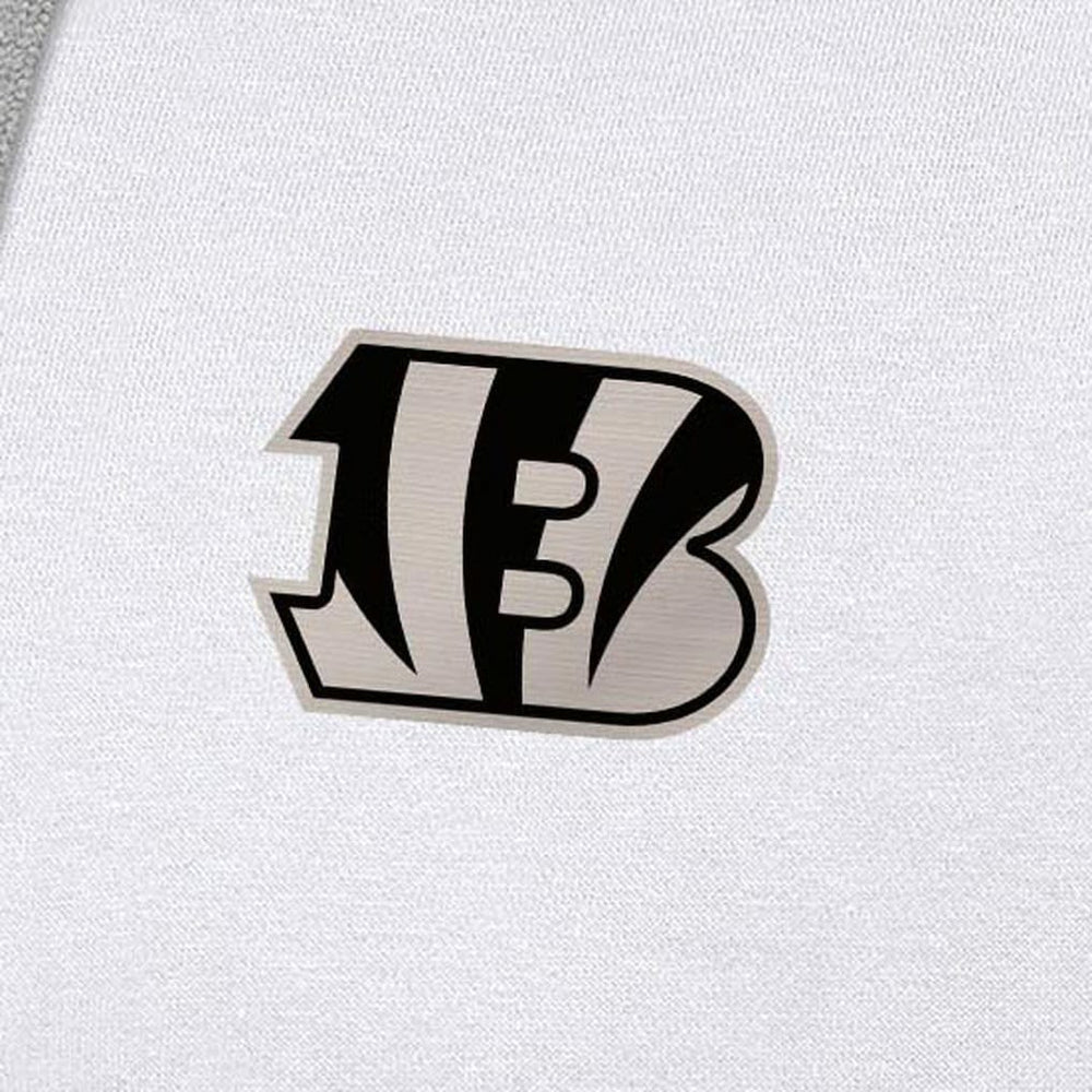 Cincinnati Bengals  Antigua Brushed Carbon Victory Pullover Hoodie