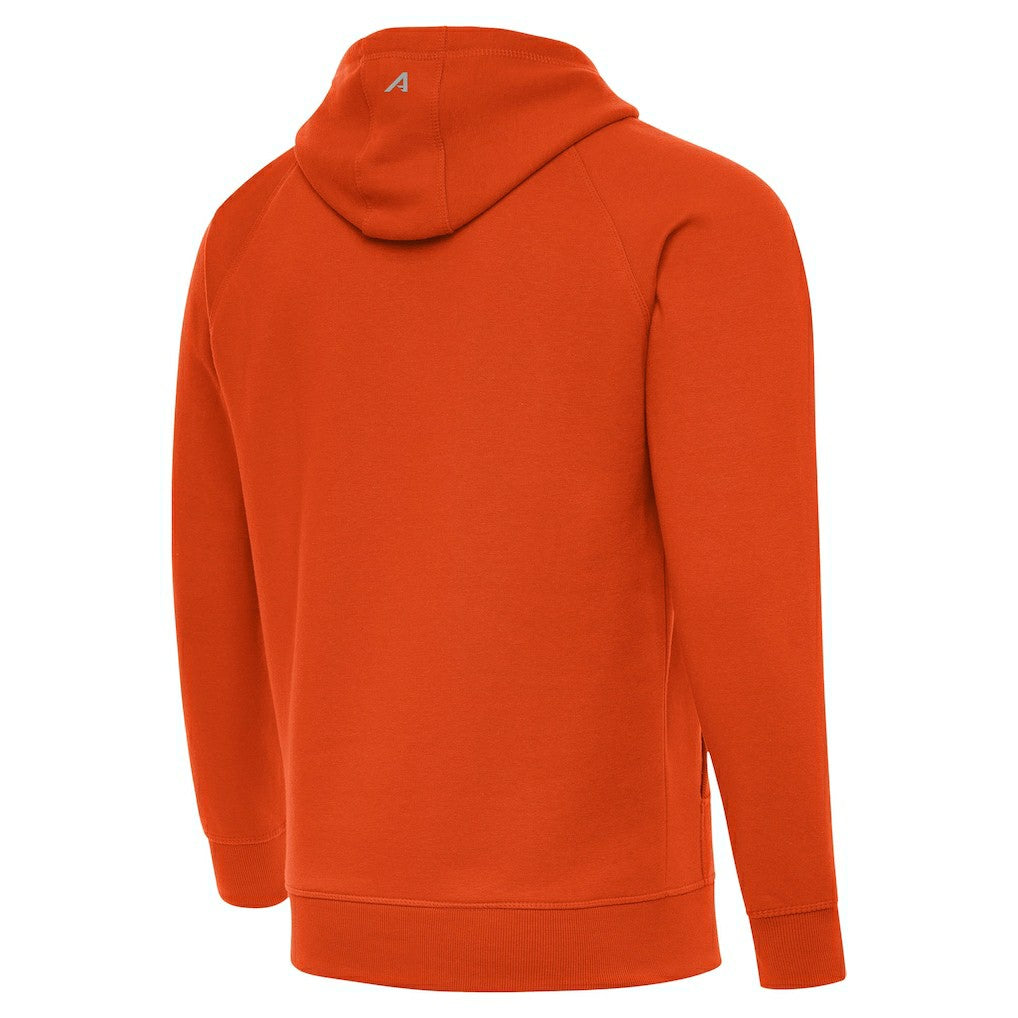 Cincinnati Bengals  Antigua Brushed Carbon Victory Pullover Hoodie