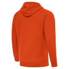 Cincinnati Bengals  Antigua Brushed Carbon Victory Pullover Hoodie