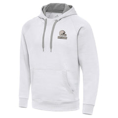 Cleveland Browns  Antigua Brushed Carbon Victory Pullover Hoodie