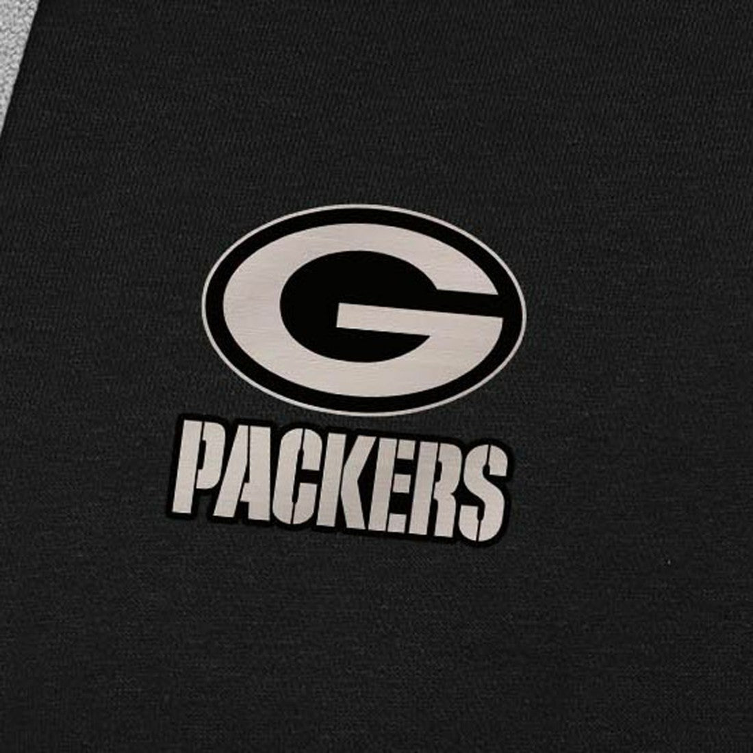 Green Bay Packers  Antigua Brushed Carbon Victory Pullover Hoodie