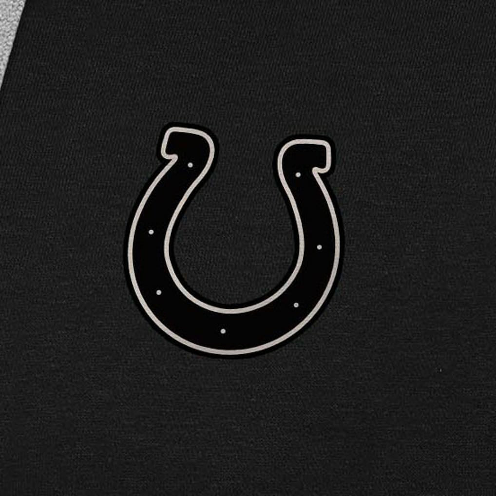 Indianapolis Colts  Antigua Brushed Carbon Victory Pullover Hoodie