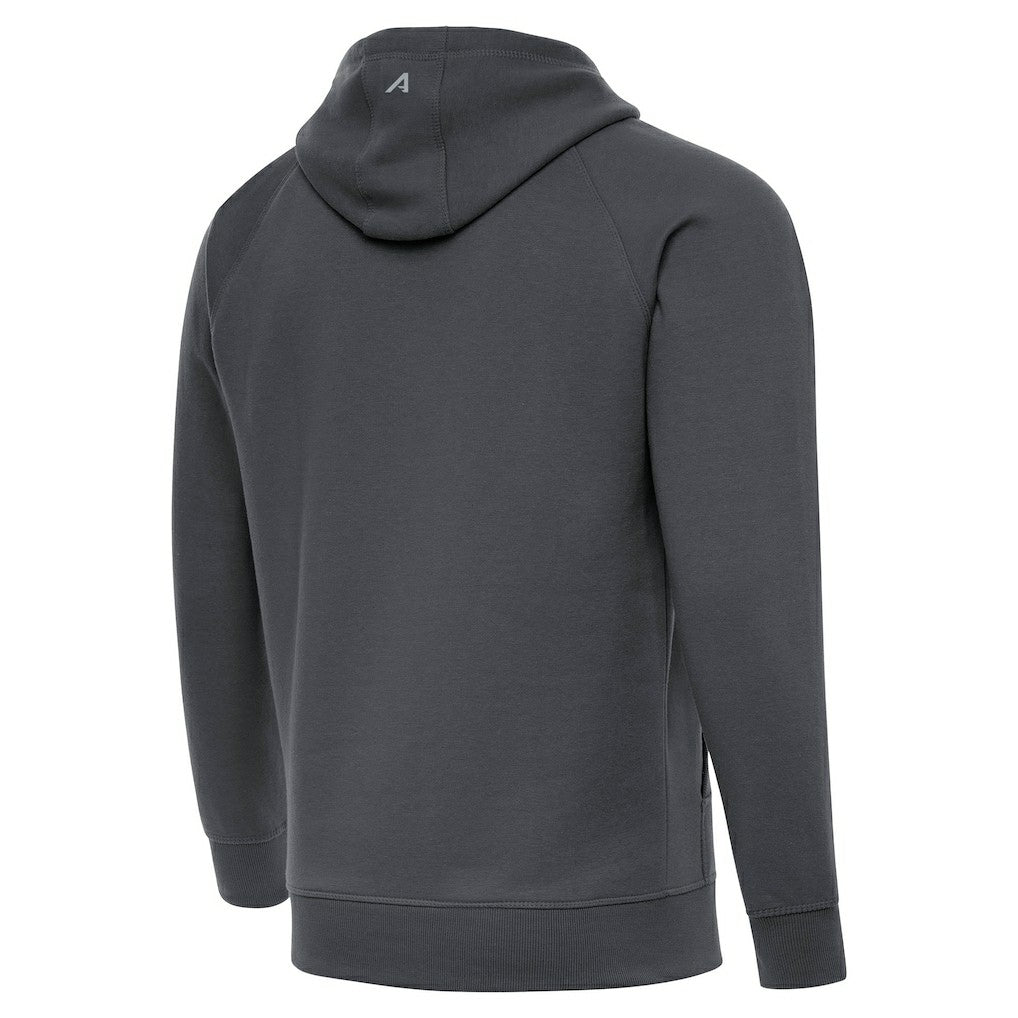 Cleveland Browns  Antigua Brushed Carbon Victory Pullover Hoodie