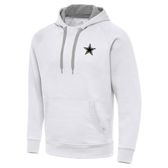 Dallas Cowboys  Antigua Brushed Carbon Victory Pullover Hoodie