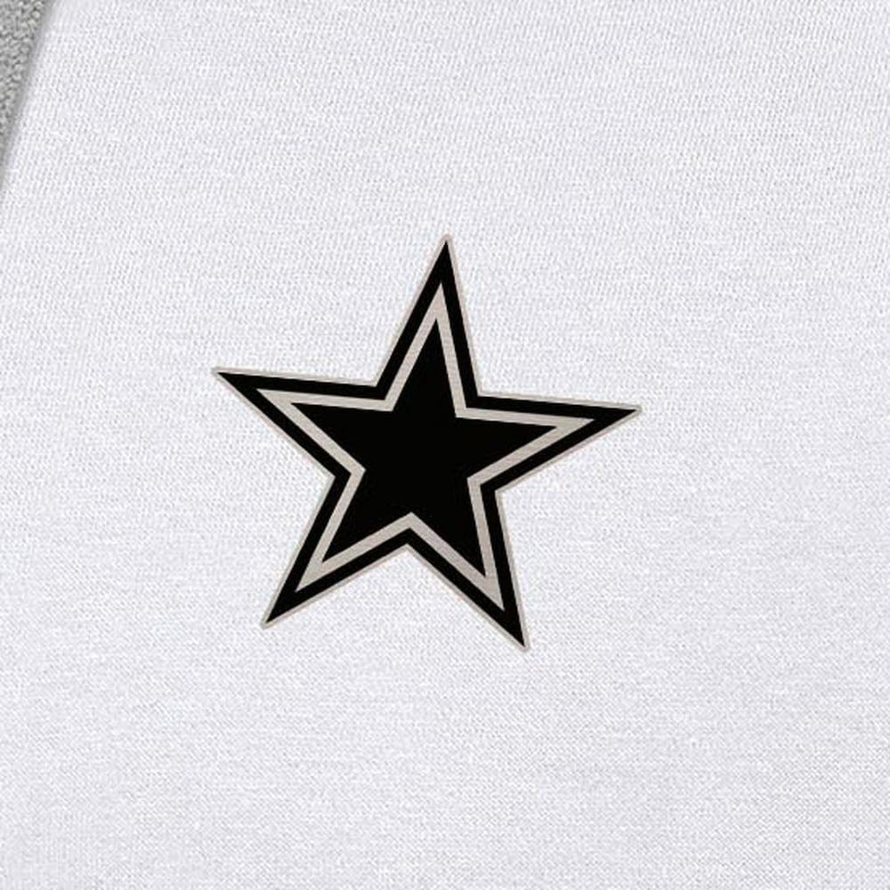 Dallas Cowboys  Antigua Brushed Carbon Victory Pullover Hoodie