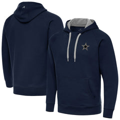 Dallas Cowboys  Antigua Brushed Carbon Victory Pullover Hoodie