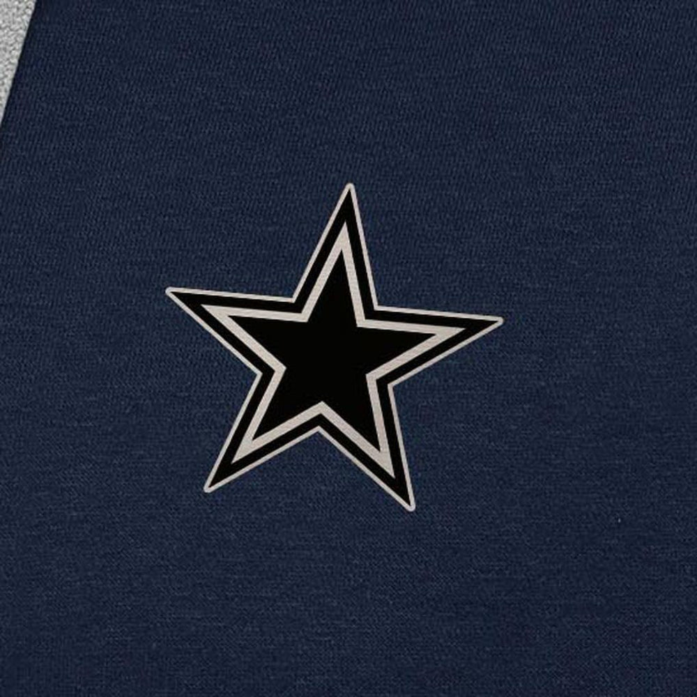 Dallas Cowboys  Antigua Brushed Carbon Victory Pullover Hoodie