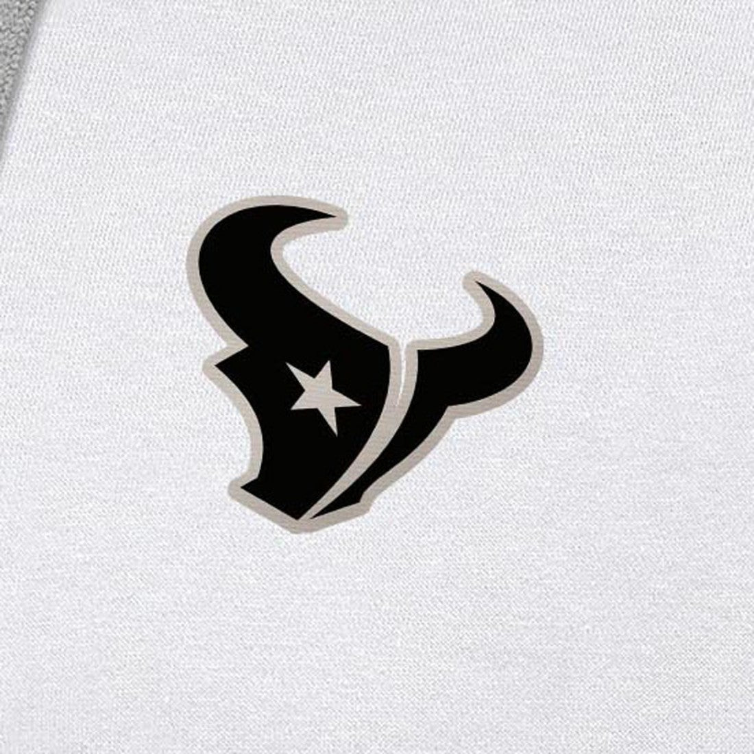 Houston Texans  Antigua Brushed Carbon Victory Pullover Hoodie