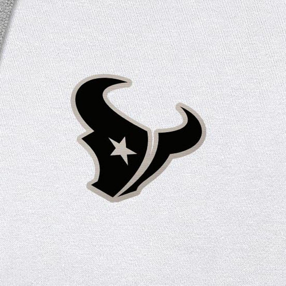 Houston Texans  Antigua Brushed Carbon Victory Pullover Hoodie
