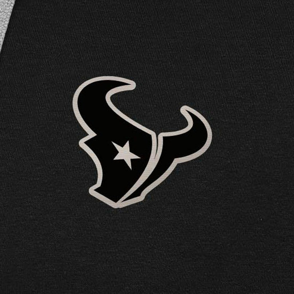 Houston Texans  Antigua Brushed Carbon Victory Pullover Hoodie