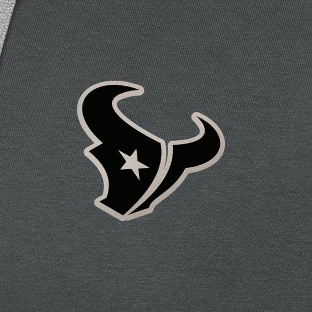 Houston Texans  Antigua Brushed Carbon Victory Pullover Hoodie