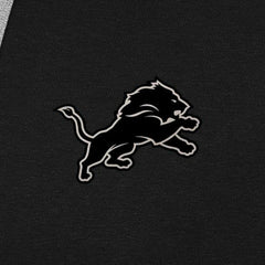 Detroit Lions  Antigua Brushed Carbon Victory Pullover Hoodie