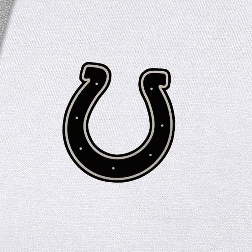 Indianapolis Colts  Antigua Brushed Carbon Victory Pullover Hoodie