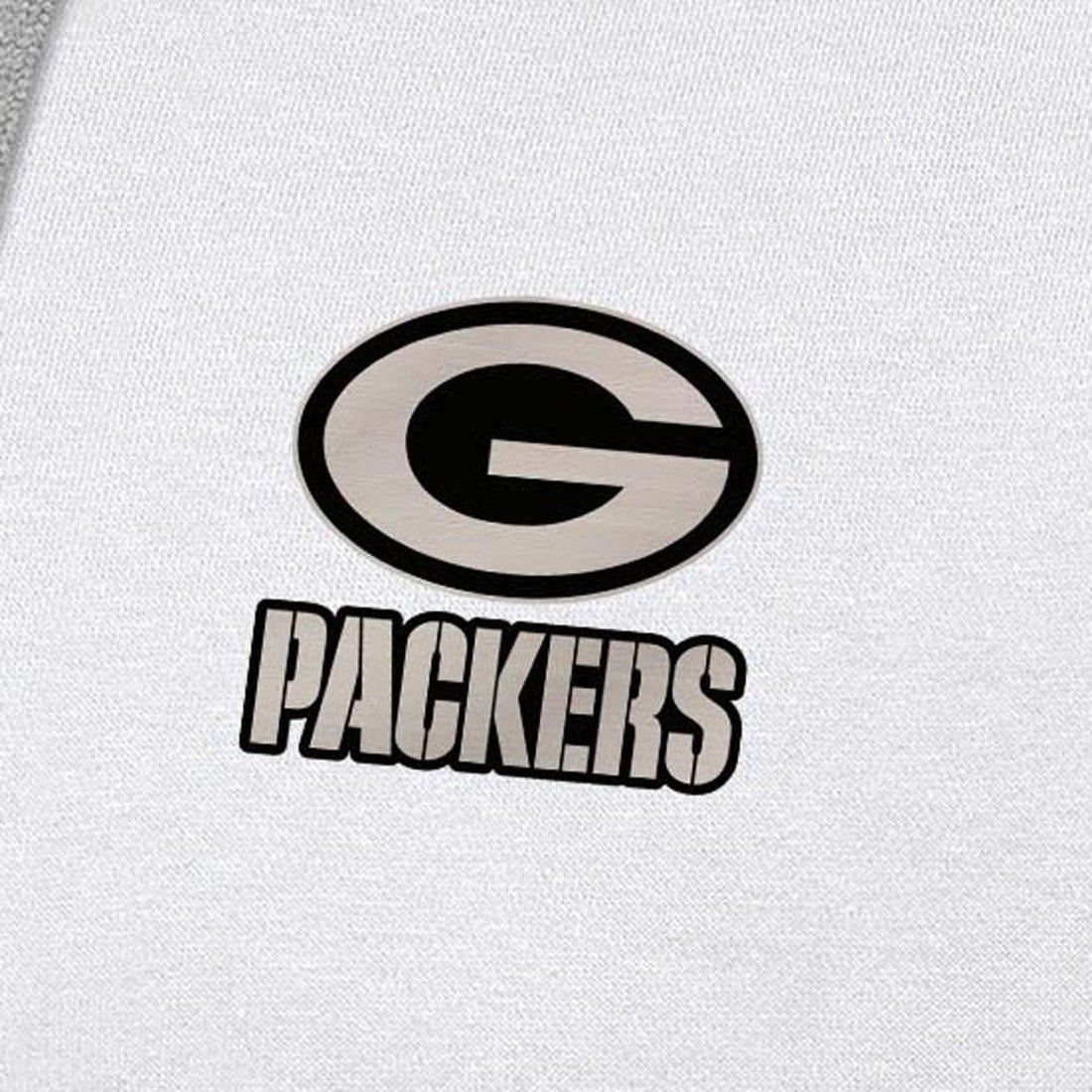 Green Bay Packers  Antigua Brushed Carbon Victory Pullover Hoodie