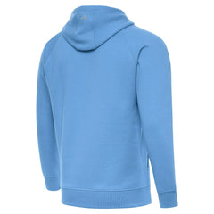 Los Angeles Chargers  Antigua Brushed Carbon Victory Pullover Hoodie