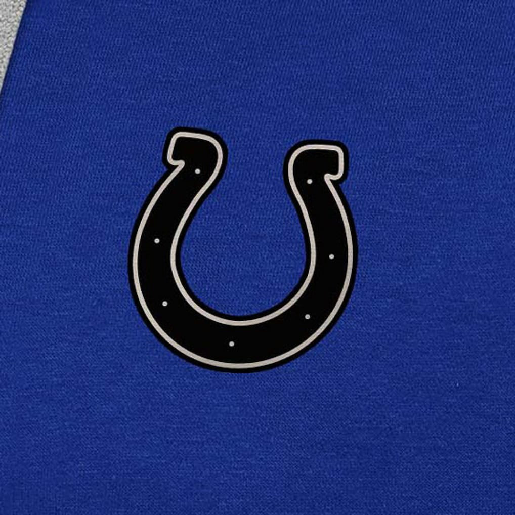 Indianapolis Colts  Antigua Brushed Carbon Victory Pullover Hoodie